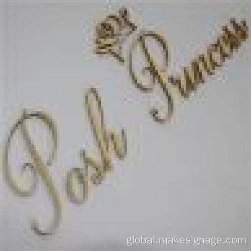 Clear Acrylic Logo Signs Modern Acrylic Logo Displays Factory